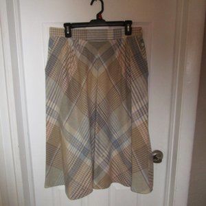 Barkley Square Flannel Skirt Size 17/18